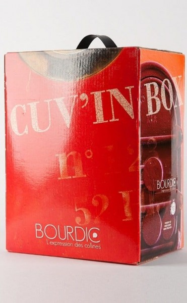 Bourdic Bag in Box Merlot Campagnac Rouge Rhone 5 l Frankreich
