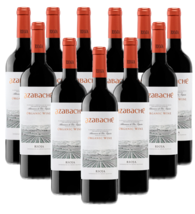 Azabache Ecologico Tinto Rioja Spanien 12er Angebot BIO