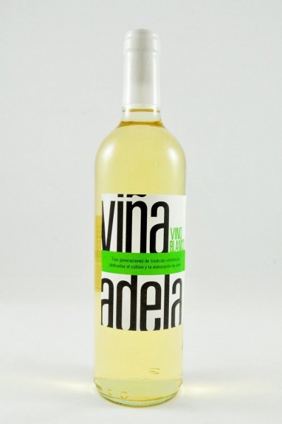 Vina Adela Blanco Viura Wein Aldeanueva Spanien