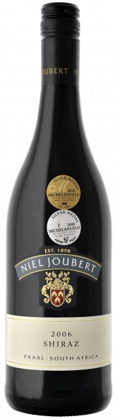 Niel Joubert Shiraz Rotwein trocken Paarl Südafrika