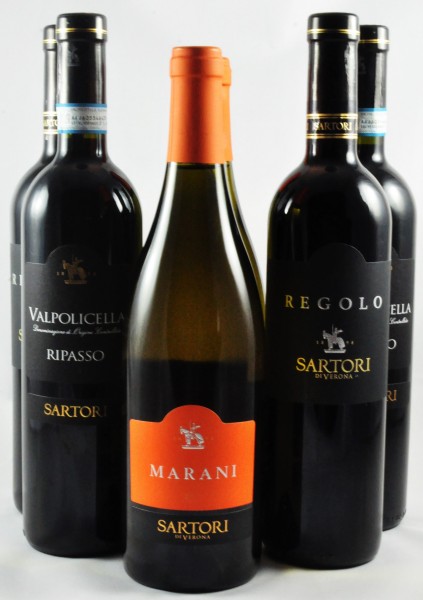 Sartori Weine Valpolicella Italien 6er Angebot