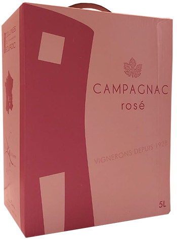 Bourdic Bag in Box Rosé Cuvée 5,0 l Rhone