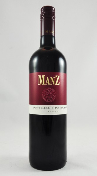 Manz Dornfelder lieblich QbA Rheinhessen