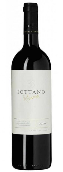 Sottano Malbec Reserva Rosso Mendoza Argentinien