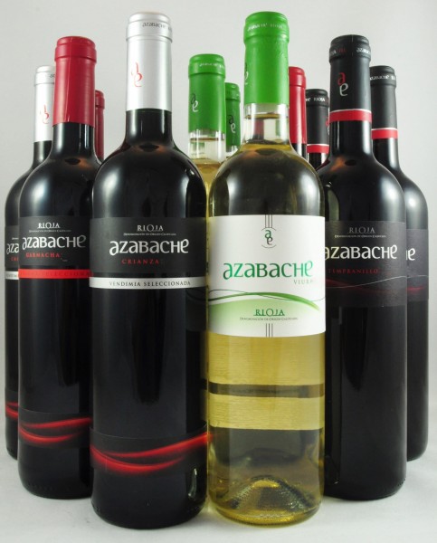Azabache Weinpaket Rioja Spanien 12er Angebot