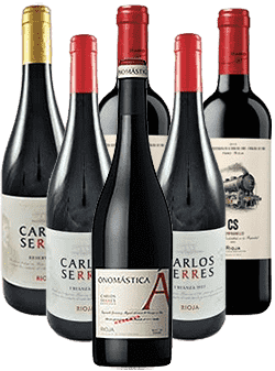 Carlos Serres Rioja Tintos 6er Weinpaket Spanien