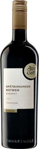 Alde Gott Spätburgunder Rotwein Kabinett trocken Baden
