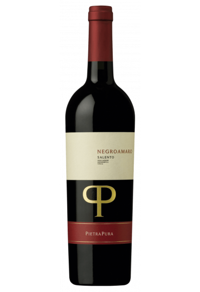 Pietra Pura Negroamaro Rosso aus Apulien in Italien