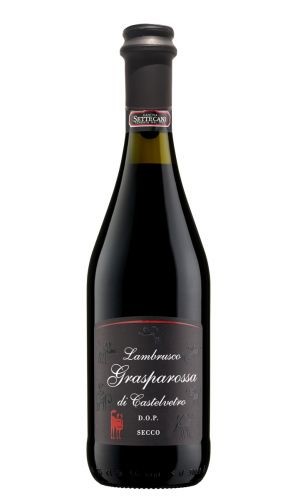 Settecani Lambrusco Grasparossa Frizzante Rosso Secco Italien