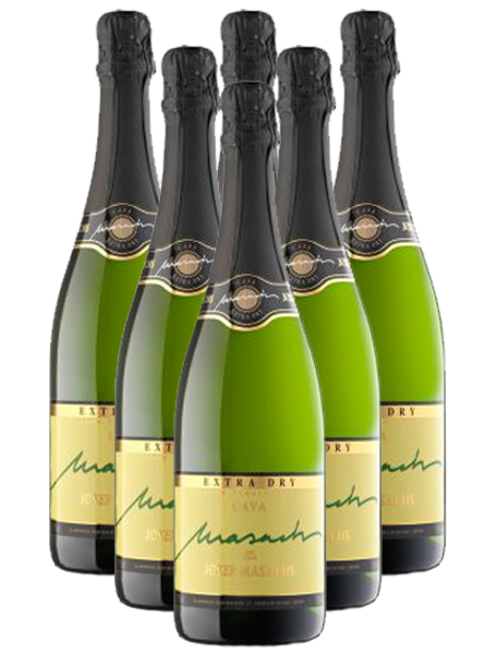 Masachs Cava Extra Dry Spanien 6er Angebot