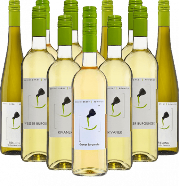 Daniel Anker Probierpaket Weißwein Mosel 12er Angebot
