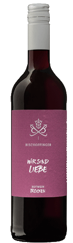 Bischoffinger Wir sind Liebe Rotwein trocken QbA Baden