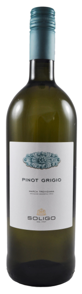 Soligo Pinot Grigio Weißwein Veneto IGT 2018 Italien Liter