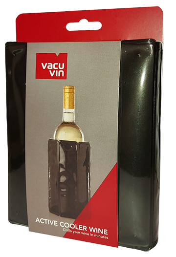 Vacu Vin Rapid Ice Weinkühler schwarz Die Bodega online