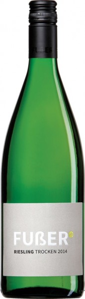 Fußer Riesling trocken Liter QbA Pfalz