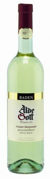 Grauer Burgunder trocken Alde Gott Wein QbA Baden Die Bodega