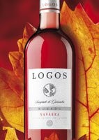 Logos Rosado Garnacha Navarra Rosé Wein aus Spanien Die Bodega