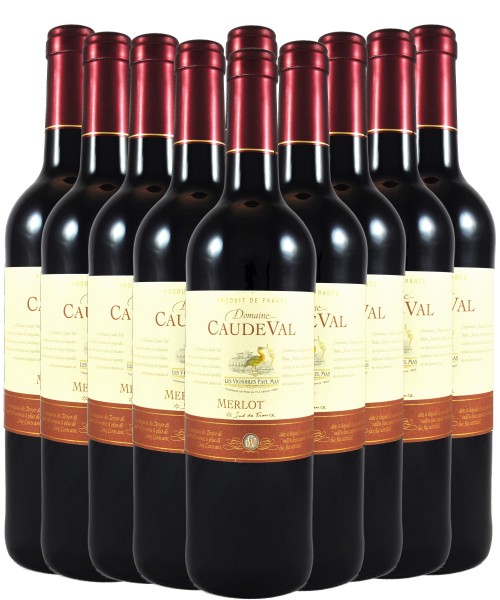 Caude Val Merlot Rouge Paul Mas Frankreich 12er Angebot