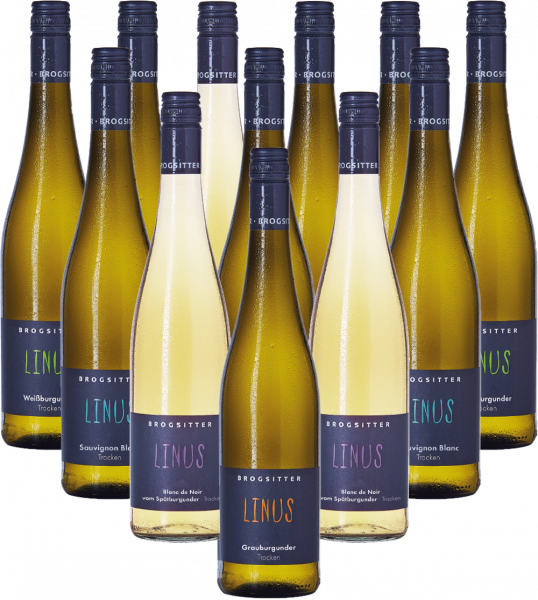 Brogsitter LINUS Probierpaket Weißwein 12er Angebot