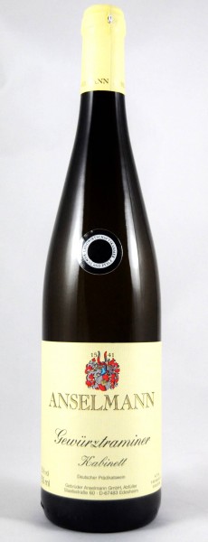 Anselmann Gewürztraminer Kabinett lieblich Pfalz