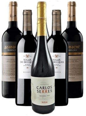 Reserva Rioja Probierpaket Spanien 6er Angebot