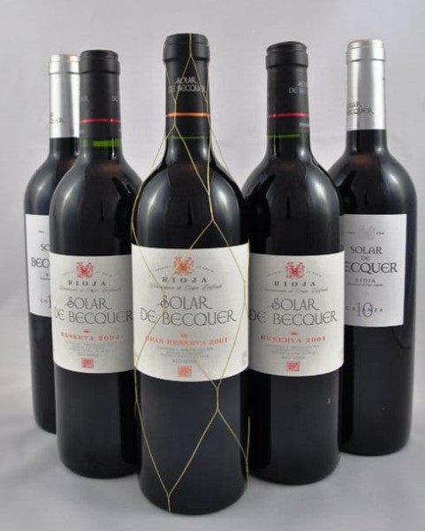 Escudero Solar de Becquer Rioja Tintos 6er Weinpaket