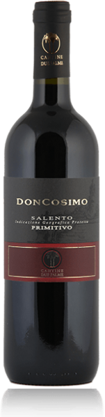 Due Palme Don Cosimo Primitivo Rosso di Puglia IGP Italien