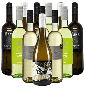 Weißwein Freunde Probierpaket Deutschland 12er Angebot