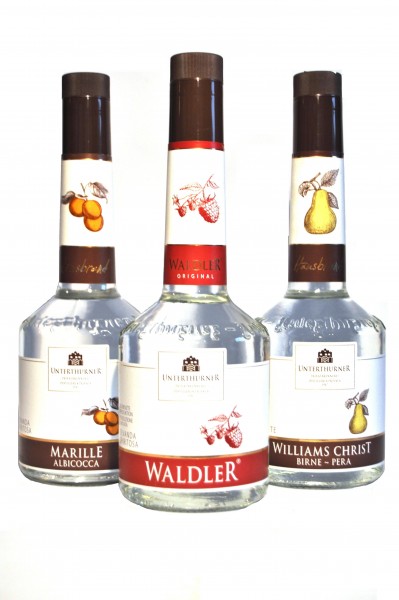 Unterthurner Original Edelbrände als 3er Angebot aus Südtirol