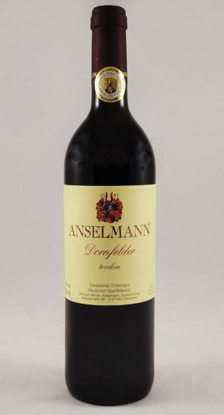 Anselmann Dornfelder Rotwein trocken QbA Pfalz