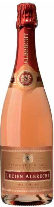 Lucien Albrecht Cremant Rosé Brut d'Alsace Frankreich