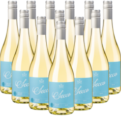 Bischoffinger Weißer Secco trocken Kaiserstuhl Baden 12er Angebot