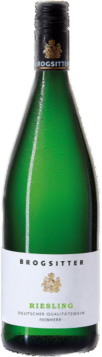 Brogsitter Riesling feinherb QbA Rheinhessen 1,0 l