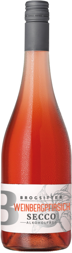 Brogsitter Weinbergpfirsich Secco alkoholfrei <0,5% Ahr