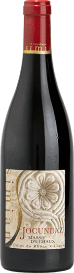 Château Simian Jocundaz Côtes du Rhône Villages AOC 2023 Frankreich BIO