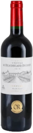 Chateau de Beauregard-Ducourt Rouge Bordeaux 2019 Frankreich