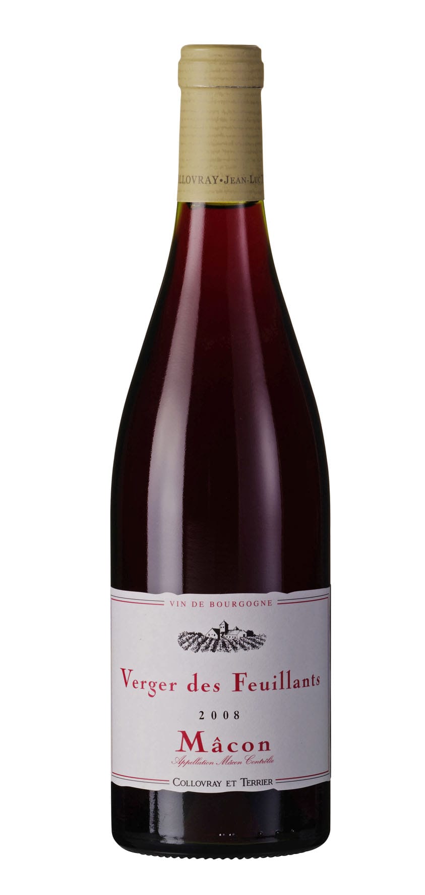 Collovray Terrier Macon Rouge Verger des Feuillants AOC 2024 Frankreich