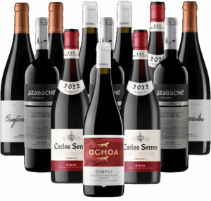 Crianza Probierpaket Barrique Rotweine aus Spanien 12er Angebot