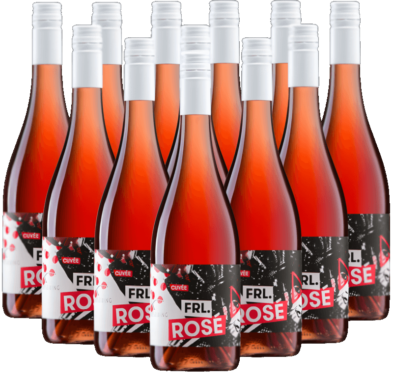 Frl. Rosé Cuvee 12er Weinpaket Lukas Kesselring Pfalz BIO