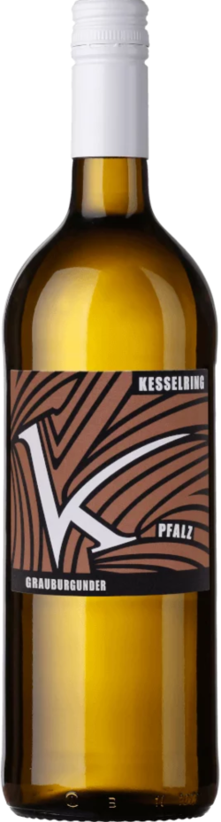 Lukas Kesselring Grauburgunder 1,0 l trocken QbA Pfalz Vegan