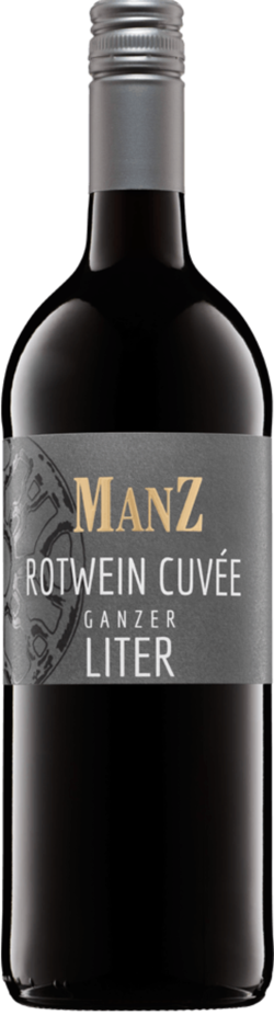 Manz Rotwein Cuvee Ganzer Liter trocken 2023 Rheinhessen 1,0 l