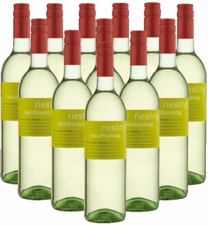 Ruppertsberger Riesling feinfruchtig QbA 12er Weinpaket 2025 Pfalz