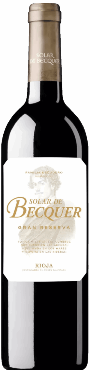 Solar de Becquer Gran Reserva Tinto Rioja Escudero 2011 Spanien