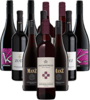 Spätburgunder Rotwein Probierpaket Deutschland 12er Angebot