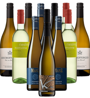 Weißwein lieblich Probierpaket aus Deutschland 12er Angebot