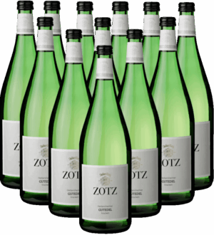 Jukius Zotz Gutedel 1 Liter trocken 12er Weinpaket 2025 Baden