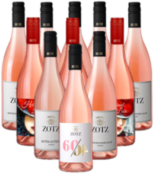 Julius Zotz Rosé Probierpaket Markgräflerland Baden 12er Angebot