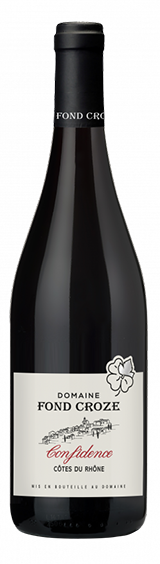 Fond Croze Cuvee Confidence Rouge Rhone Frankreich BIO