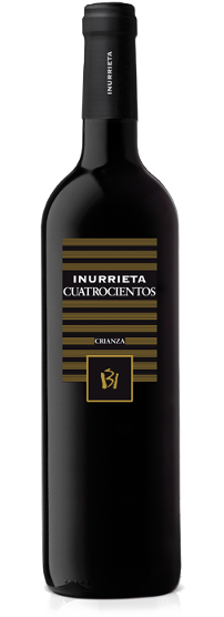 Inurrieta Cuatrocientos Rotwein Crianza Navarra Spanien