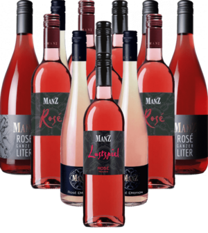 Manz Rosé Probierpaket aus Rheinhessen 12er Angebot